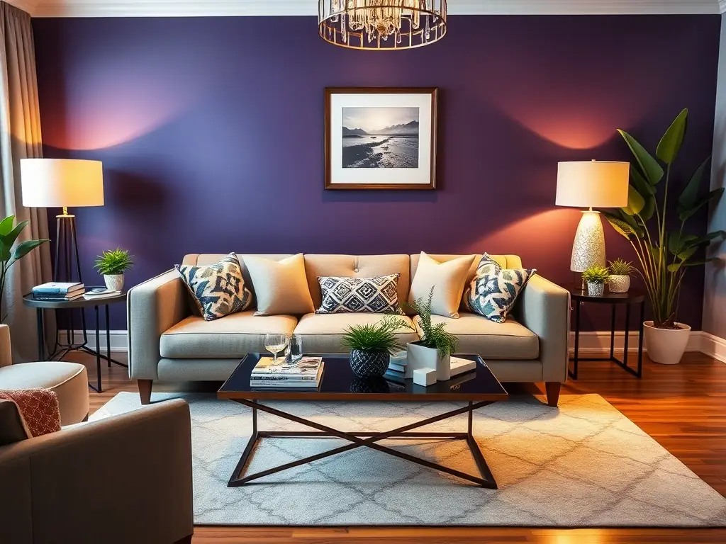 A cozy living room scene with a stylish sofa, coffee table, and accent chairs, highlighting the comfort and design of home furniture. The image evokes a sense of relaxation and modern living.
